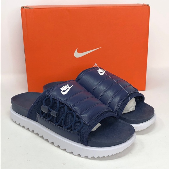 Nike Other - Nike Asuna Slide NA Midnight Navy CW9703-401 Men’s Slides Sandals - Size 9